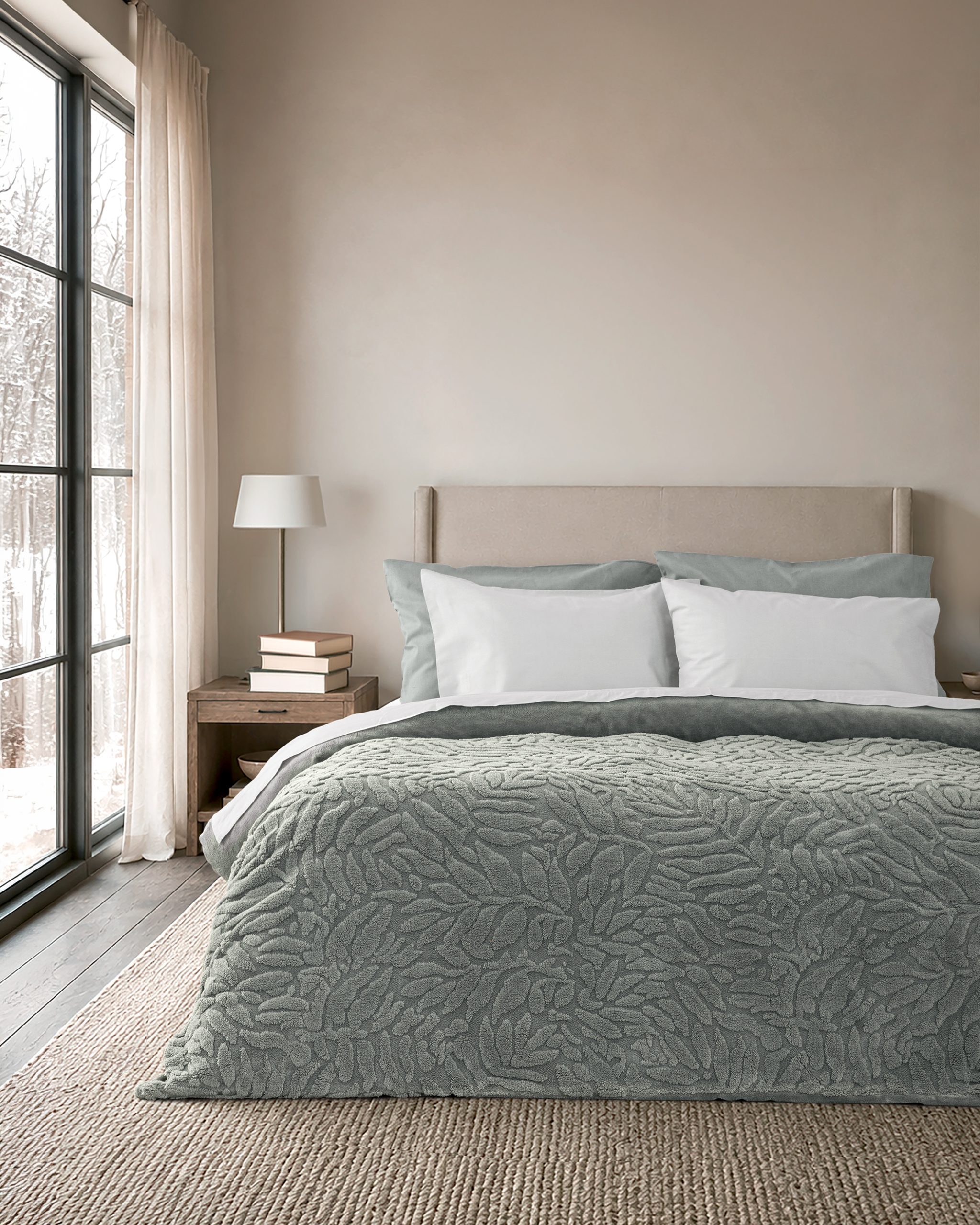 Nima Home Παπλωματοθήκη Μονή 160x240 Reve Gray