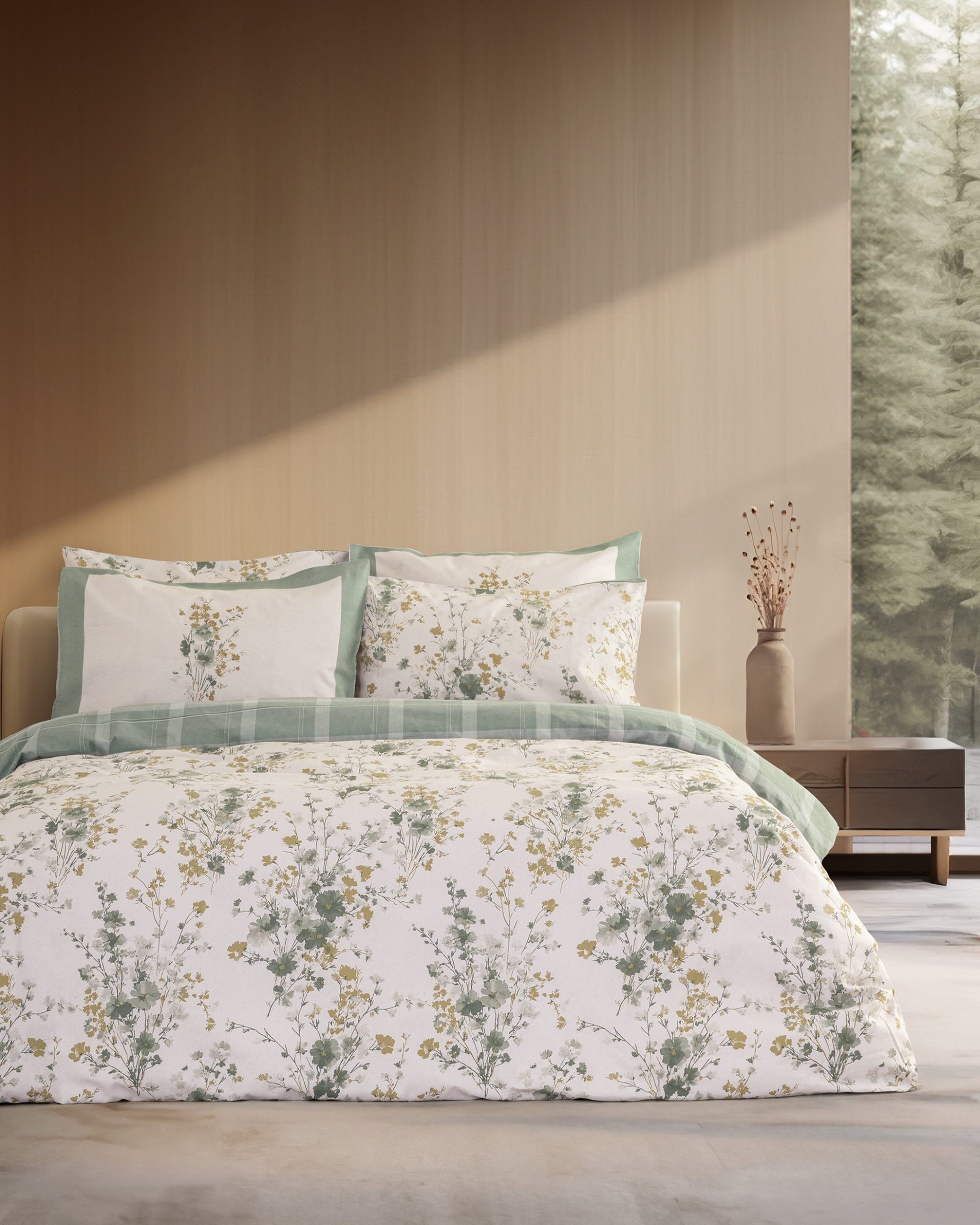 Nima Home Σετ Σεντόνια Φανελένια Διπλά 220x260 Sensual