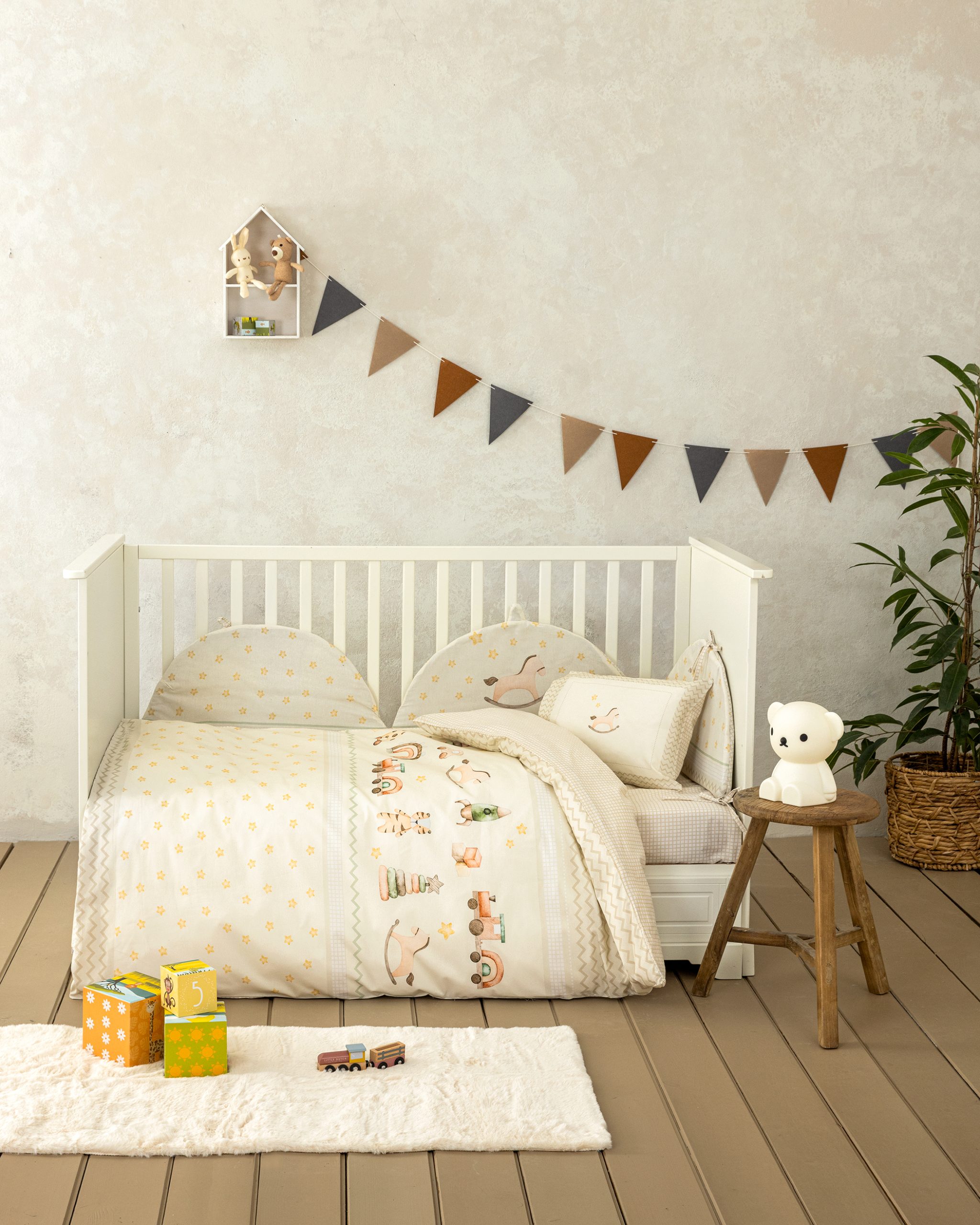 Nima Baby Σετ Παπλωματοθήκη Κούνιας 110x145 Toyland