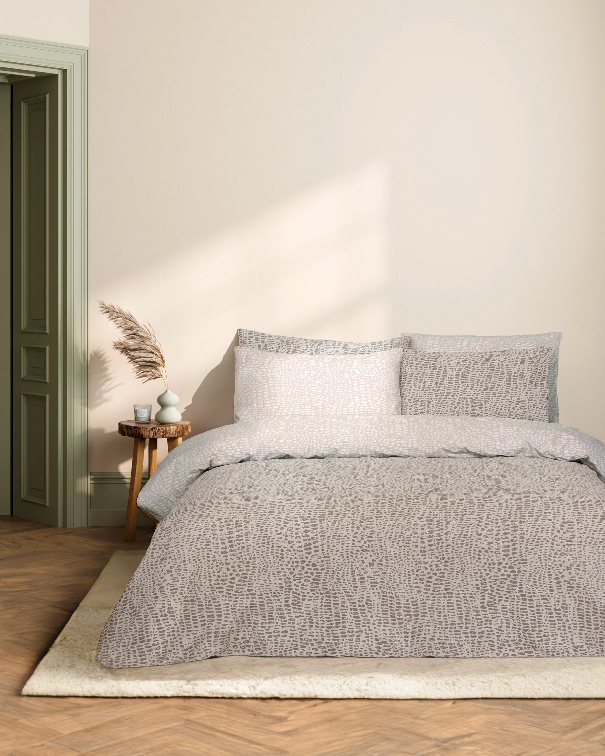 Nima Home Σετ Σεντόνια Υπέρδιπλα Με Λάστιχο 160x200+32 Leone