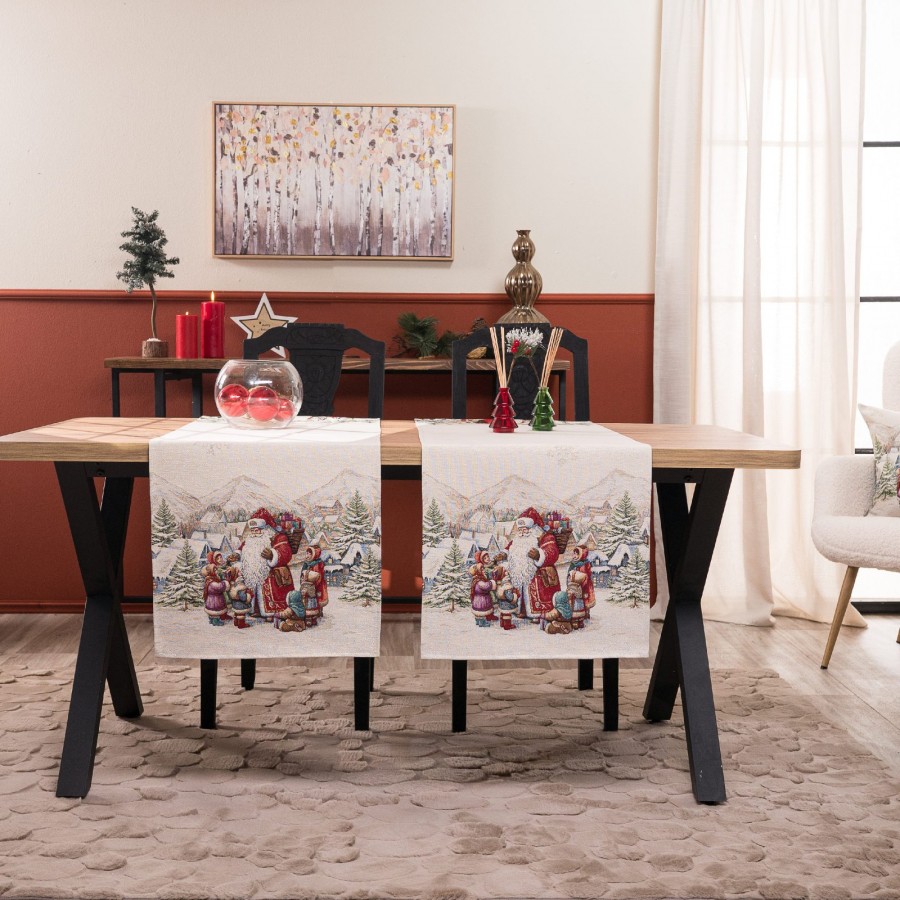 Teoran Τραβέρσα Στόφα 45x145 Christmas Emden - Image 2