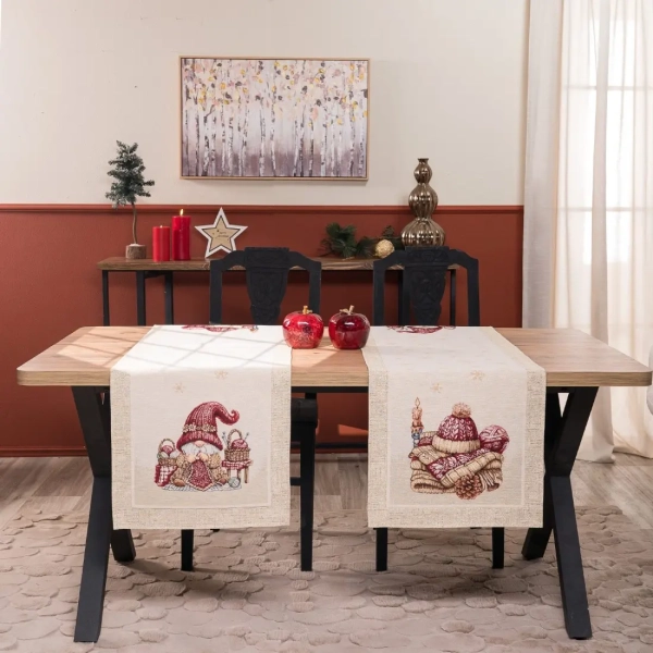 Teoran Τραβέρσα Στόφα 45x145 Christmas Velbert