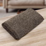 Lino Home Ριχτάρι Τριθέσιου Καναπέ 180x300 Malta Mocca - Image 4