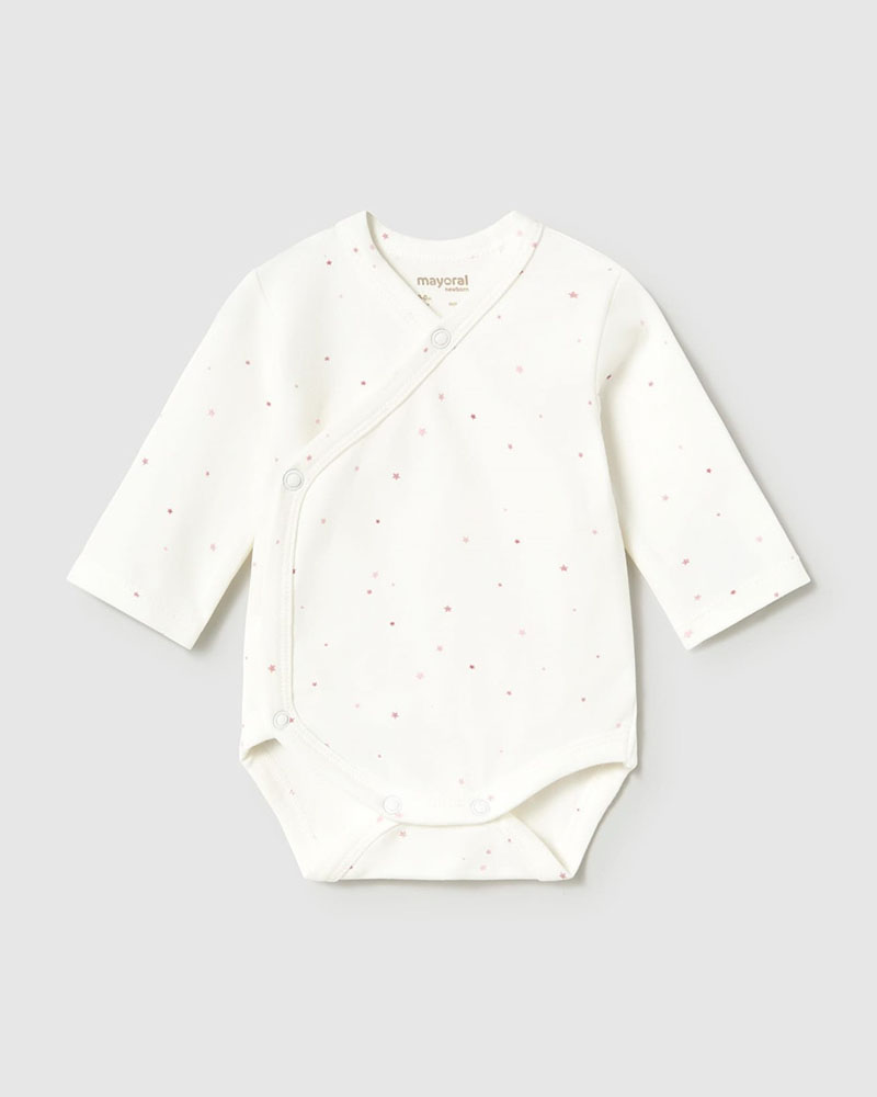 Mayoral Σετ Φανελάκι Κορμάκι Βρεφικό 2 Τμχ. 2747 58 Rosa Baby - Image 3